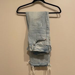 Express wide legged jeans